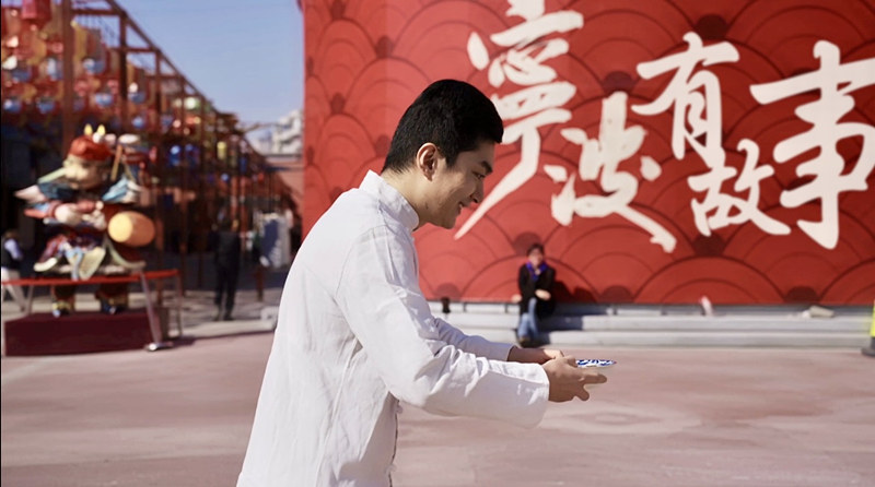 文化传播中心拍摄的《宁波有故事》宣传片大年初三发布，结合民间故事与春节年俗，创意满满。.jpg